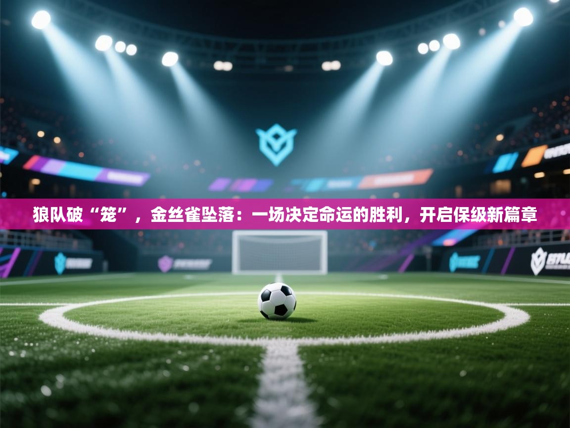 狼队破“笼”，金丝雀坠落：一场决定命运的胜利，开启保级新篇章  第2张